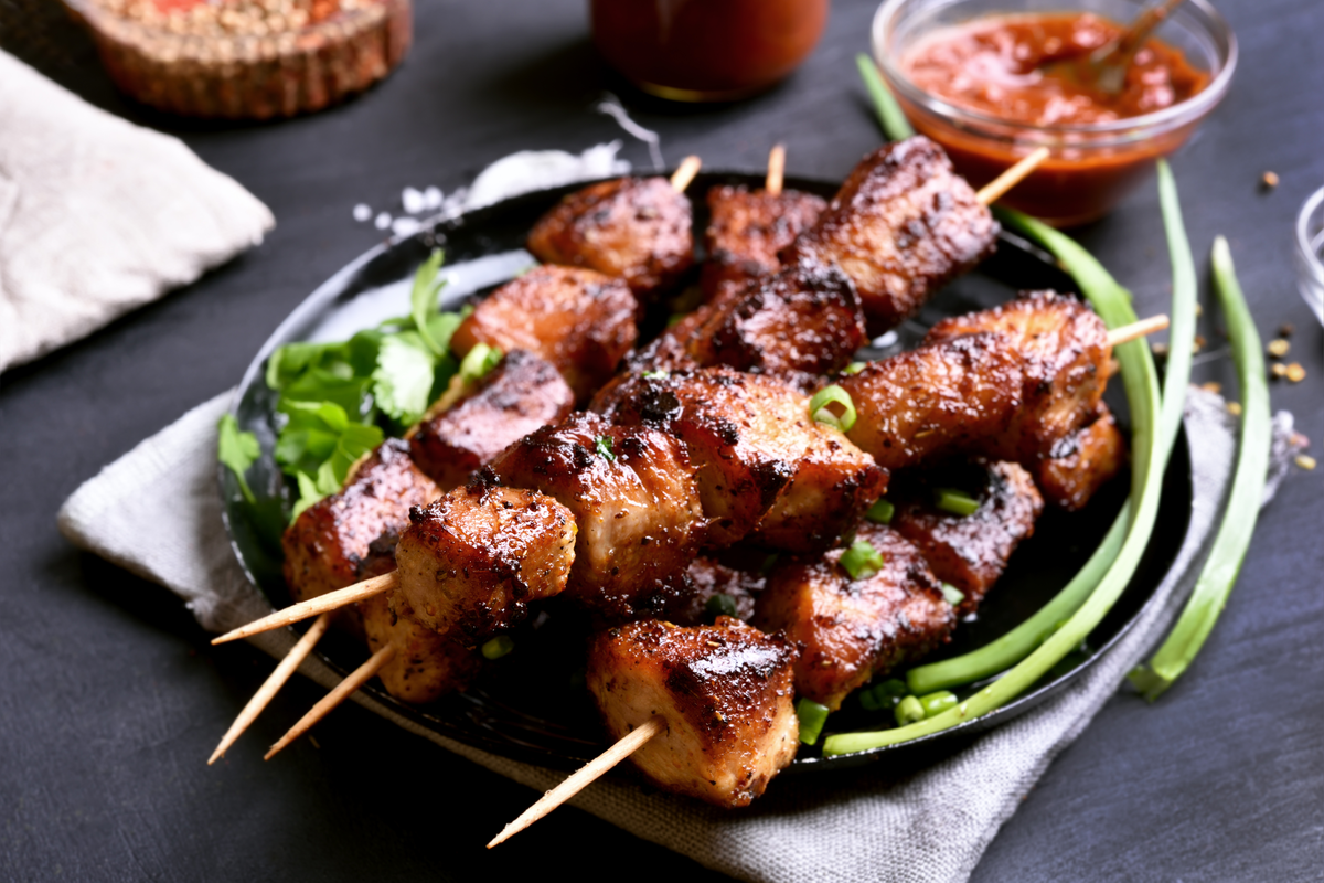 Beef Kabobs with Chimichurri Sauce Smart Nutrition and Wellness